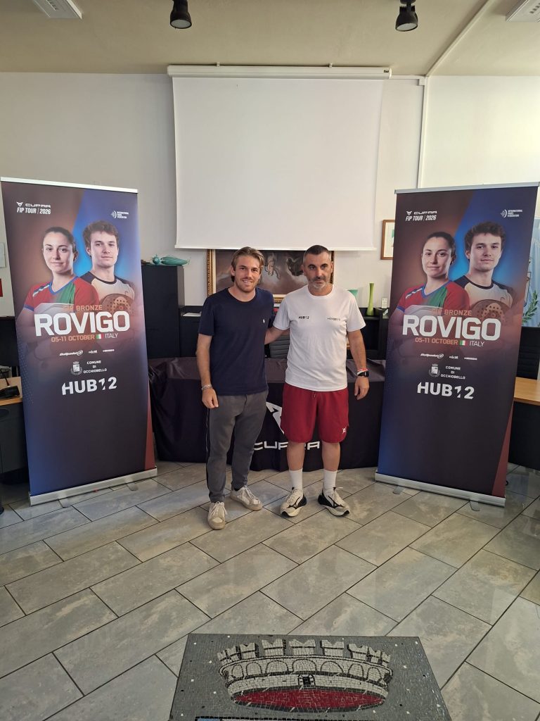 Torneo internazionale di Padel al circolo Hub 12 di Occhiobello